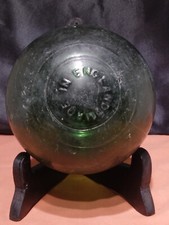 boule verre flotteur filet peche   navale ball glass float net  made in england