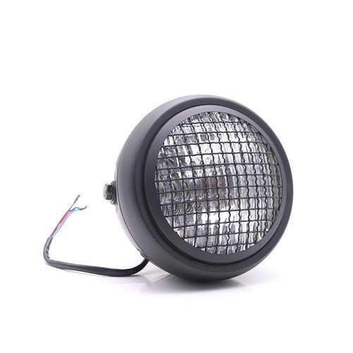 Lampe phare grille noire - lampe,