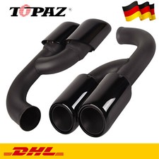 2X Embouts De Sortie D'Échappement Pour Porsche Cayenne 3.0 V6 Diesel 2010-2014