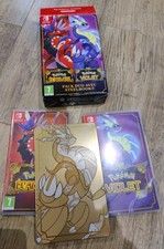 POKEMON PACK DUO ECARLATE  VIOLET STEELBOOK SWITCH FR Fra Officiel Nintendo 