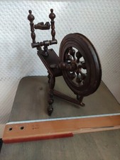 Jouet Ancien Rouet /dévidoir à soie/ En Bois Vintage 
