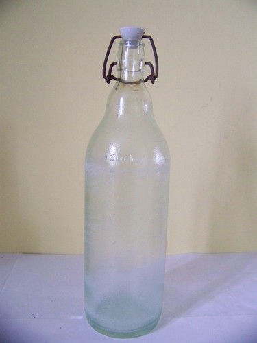 Bouteille ancienne limonade - bouteille,