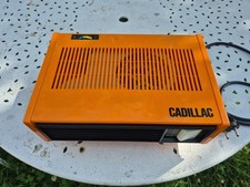Radiateur Soufflant Air  CADILLAC TVC 23  ITALY design année 1970 VINTAGE ORANGE