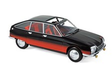 NOREV 1/18 (181626) -- CITROËN GS BASALTE 1978 NOIR ET ROUGE DÉCO -- NEUF