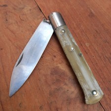 Couteau Régional YSSINGEAUX 555 VÉRITABLE MALLARET Manche en Corne