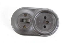 Bakélite Interrupteur + Prise