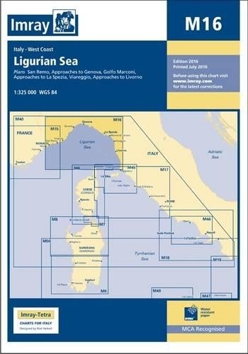 Imray series m16 ligurian - imray,