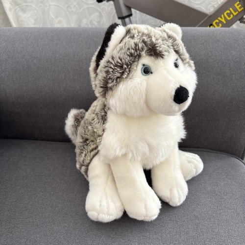 Peluche chien husky - peluche, soft
