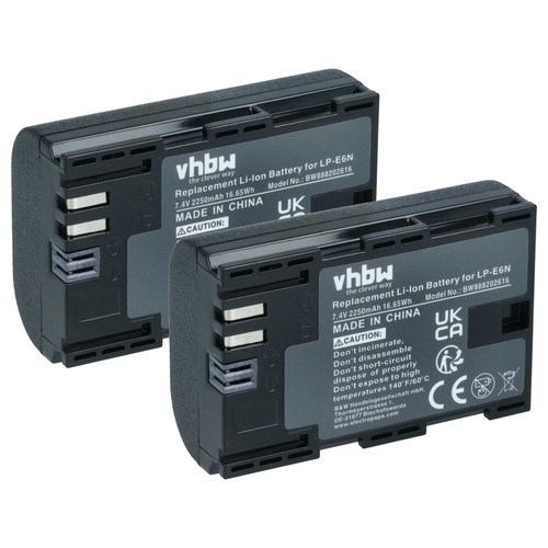 Batteries pour canon eos - 2,