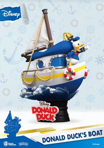 Donald duck statue bateau - duck,