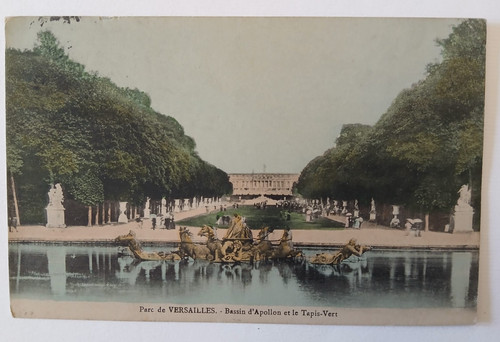 Cartolina parc de - cartolina, versailles