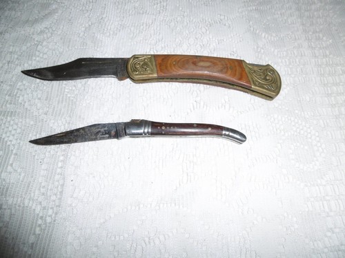 Anciens couteaux pliant - 2,