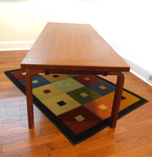 Teak coffee table wood