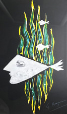 Lithographie G BRAQUE