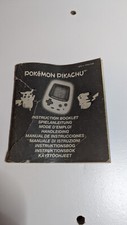 Livret Nintendo Pocket Pokémon Pikachu Tamagotchi -Mauvais état - MPG-U-YPKE-EUR
