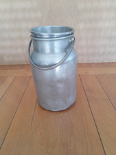 ANCIEN POT À LAIT ALUMINIUM Marque BOURGEAT  bidon vintage alu déco