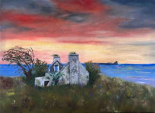 Peinture huile originale - peinture,