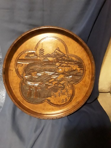 Plateau bois japon decor - bois,