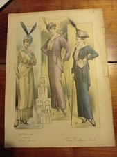 ANCIENNE GRAVURE LITHOGRAPHIE