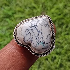 Vente bague coeur pierre