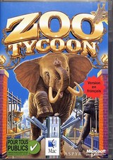 Jeu PC Zoo Tycoon Microsoft neuf blister MICROSOFT MAC !  VERSION MAC Français