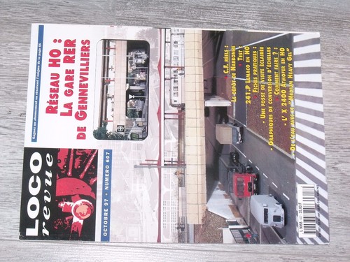 Loco revue n 607 - revue, gare