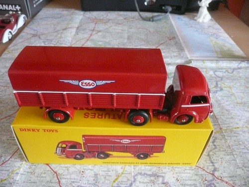 Panhard semi remorque baché - semi, -remorque