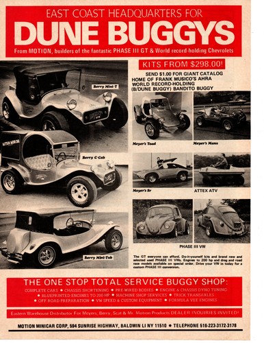 1971 motion minicar - motion,