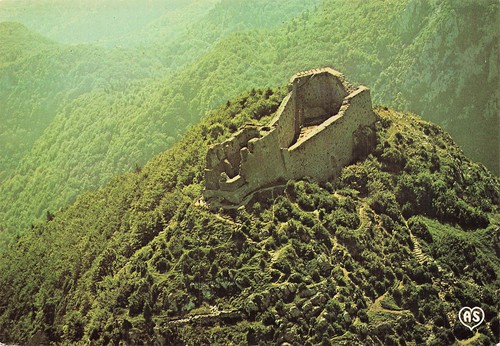 Montsegur château - le,