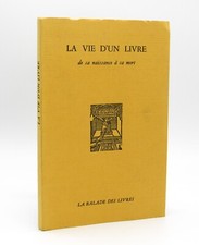LA VIE D'UN LIVRE DE SA