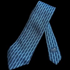 cravate HERMES vintage en soie