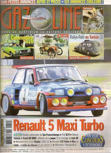 Gazoline 130 renault 5 - gazoline, n°130