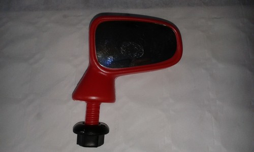 Retroviseur droit rouge ref - retroviseur,