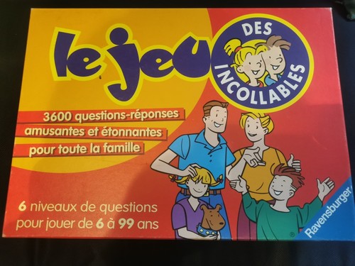 Jeu des incollables - le,