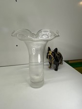 Grand vase en verre le haut