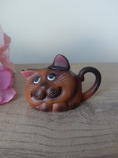 Miniature chat en terre cuite