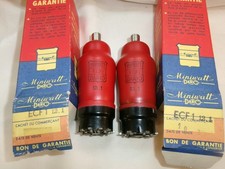 LOT 2x LAMPE DARIO ECF1 Triode-Pentode  TUBE VALVE TESTED NOS NIB =°=