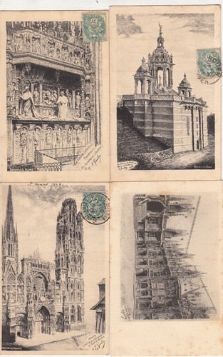 Lot cartes postales - lot,