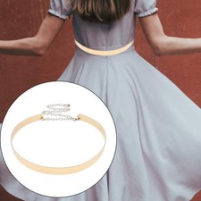 Ceinture en métal avec miroir