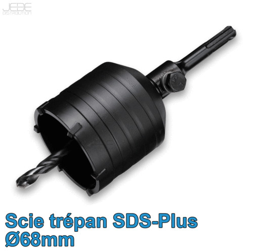 Scie trépan ø68mm sds - trépan,