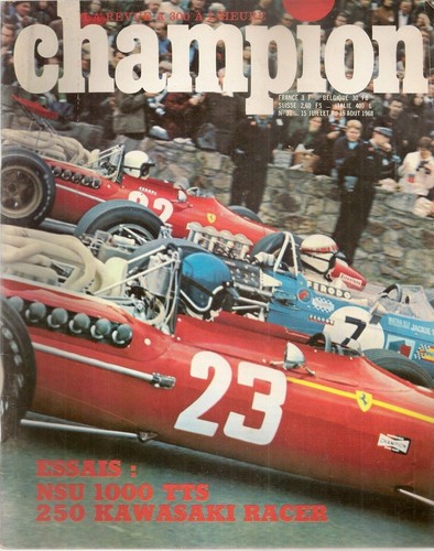 Champion 1968 nsu 1000 tts - 1968,