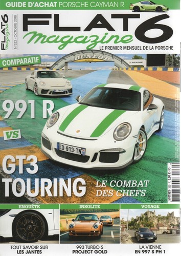 Flat 332 2018 porsche 991 - 6, r