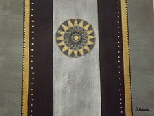 Abstrait Tribal Soleil Grand