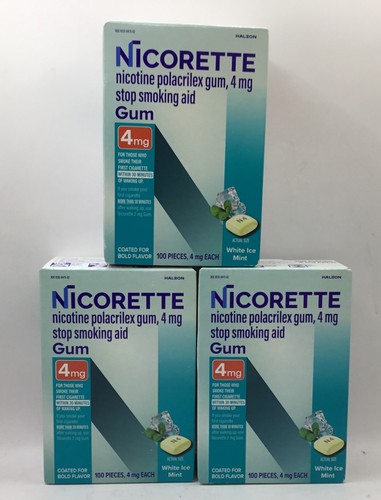 Nicorette nicotine gum 4mg - nicorette,