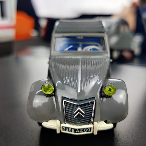 Voiture citroen 2cv 1958 gris - 1958,