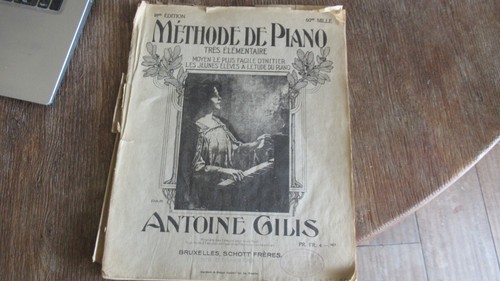 Gilis methode piano tres - methode,
