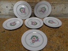 6 Anciennes Assiettes à