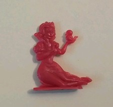 Rare Blanche Neige Jouet Publicité Cosmos , Personnage Plat