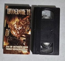 VHS cassette K7 , hardcore thunderdome the best of 99