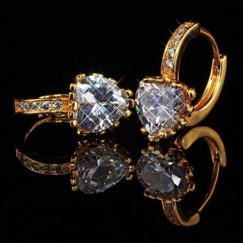 Cœur boucles oreilles style - boucles,